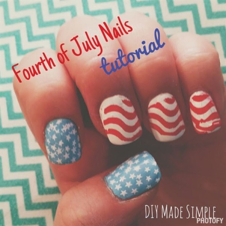 Fourth of July Nails 1