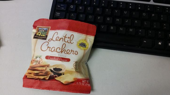 lentil crackers